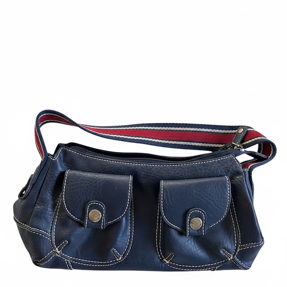 Tommy Hilfiger Dark Blue Shoulder Bag - Picture 2 of 9